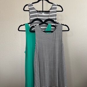 BUNDLE OF 3 Women’s Old Navy Sleeveless Dresses